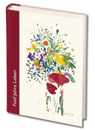 Fünf Jahre Leben - rot