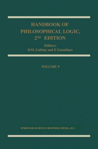 Handbook of Philosophical Logic