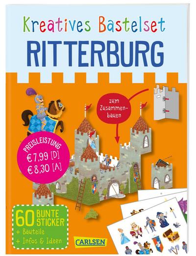 Bastelspaß für Kinder: Kreatives Bastelset: Ritterburg