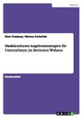Marktkonforme Angebotsstrategien für Unternehmen i