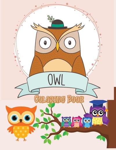 Owl Coloring Book