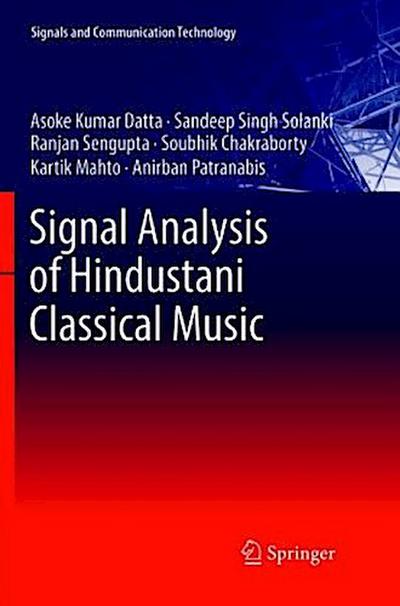 Signal Analysis of Hindustani Classical Music