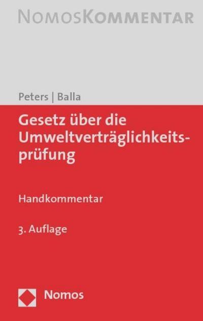 Gesetz über die Umweltverträglichkeitsprüfung: Handkommentar