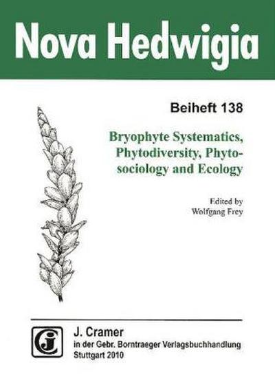 Bryophyte Systematics, Phytodiversity, Phytosociology and Ecology