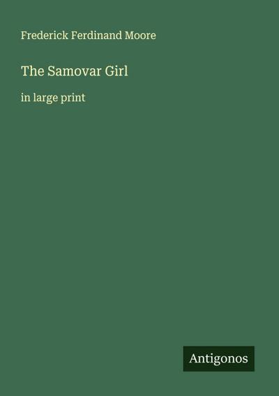 The Samovar Girl