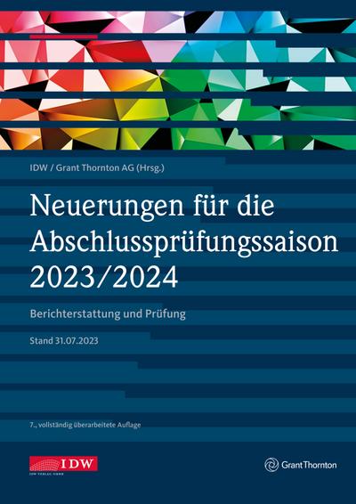 Neuerungen für die Abschlussprüfungssaison 2023/2024 - Update