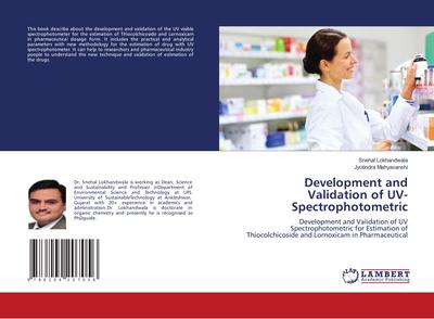 Development and Validation of UV-Spectrophotometric