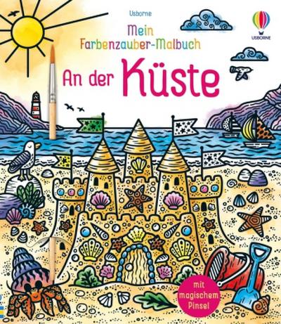 Mein Farbenzauber-Malbuch: An der Küste