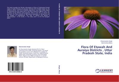 Flora Of Etawah And Auraiya Districts , Uttar Pradesh State, India