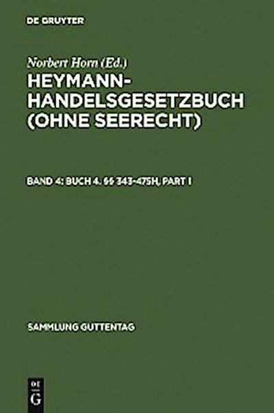 Buch 4. §§ 343-475h