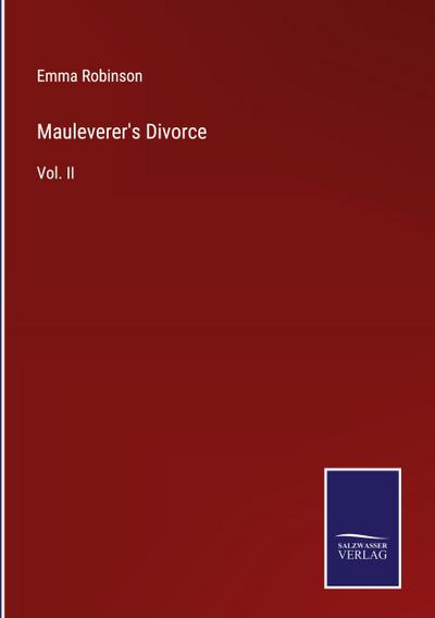 Mauleverer’s Divorce