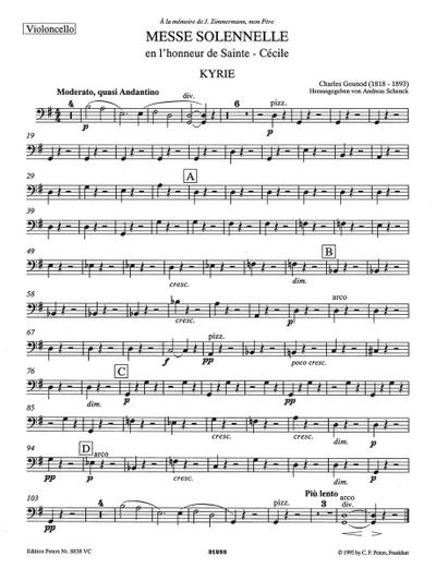 Gounod, C: Messe Solennelle En l’Honneur de Sainte Cécile (S