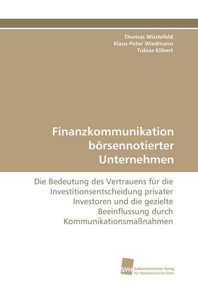 Finanzkommunikation börsennotierter Unternehmen
