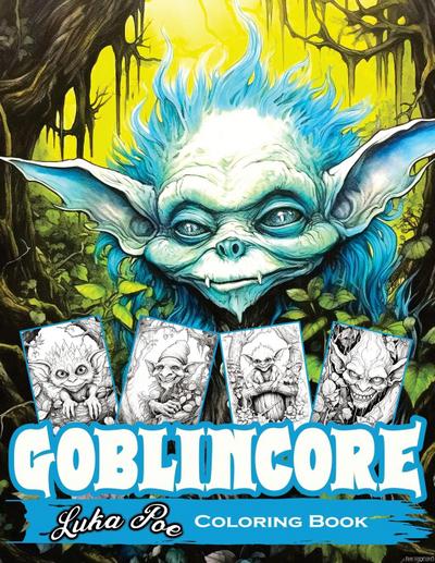 Goblincore Coloring Book