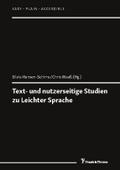 Text- und nutzerseitige Studien zu Leichter Sprach