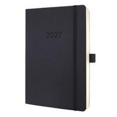 Tageskalender Conceptum 2027, ca. A5, schwarz