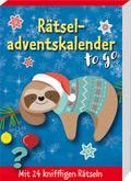 Rätseladventskalender to go Faultier