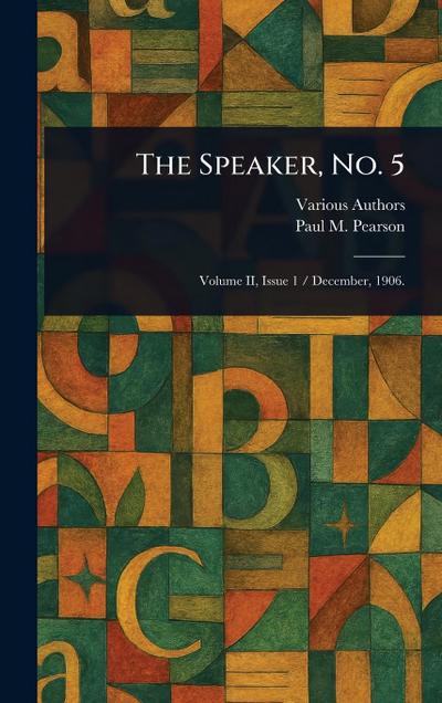 The Speaker, No. 5