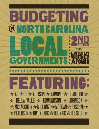 Afonso, W: Budgeting in North Carolina Local Governments