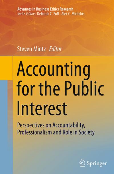 Accounting for the Public Interest