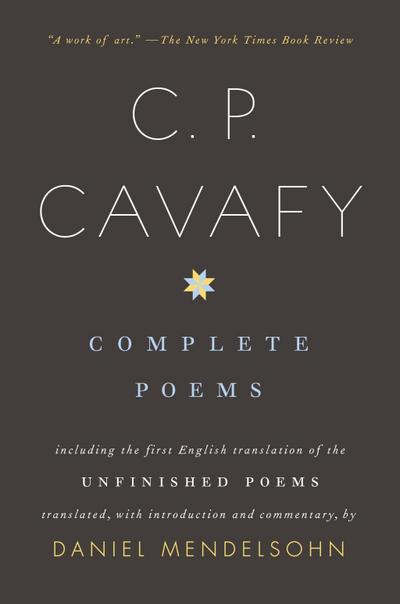 Complete Poems of C. P. Cavafy