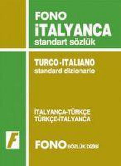 Italyanca Standart Sözlük; Italyanca-Türkce Türkce-Italyanca