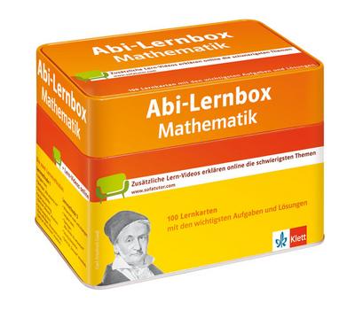 Klett Abi-Lernbox Mathematik: 100 Lernkarten mit den wichtigsten Aufgaben fürs Abitur