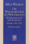 Max Weber-Studienausgabe 1915-1920
