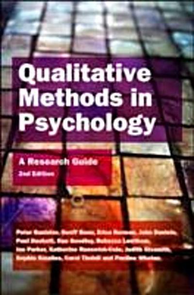 Qualitative Methods in Psychology: a Research Guide
