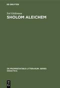 Sholom Aleichem