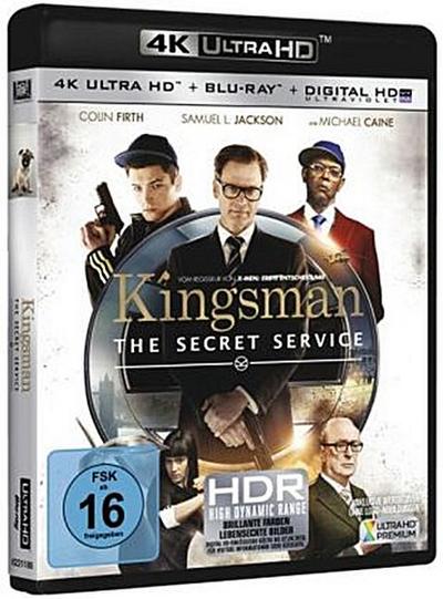 Kingsman #1 - The Secret Service(UHD+BR) 4K Min: 128/DD5.1/WS   2Disc