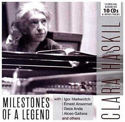 Milestones of a Legend, Clara Haskil - 10 Original Albums, 10 Audio-CDs
