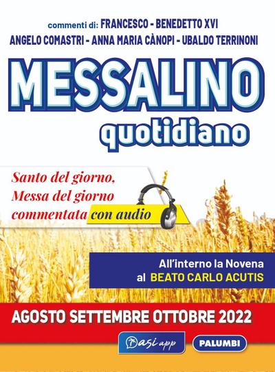 Comastri, A: Messalino quotidiano (agosto-settembre-ottobre
