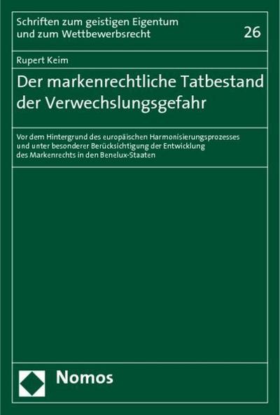 Der markenrechtliche Tatbestand der Verwechslungsgefahr