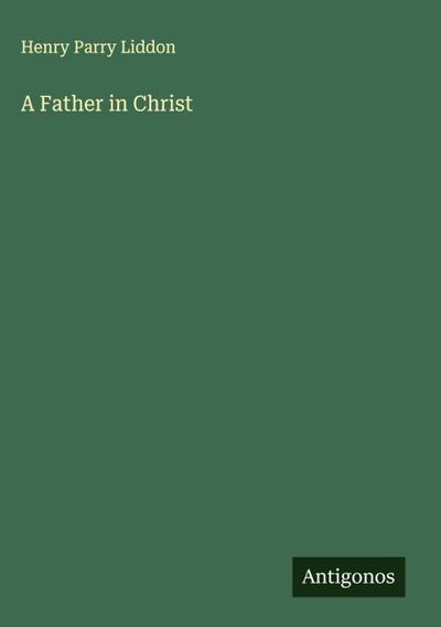 A Father in Christ