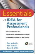 Essentials of IDEA for Assessment Professionals