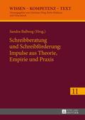 Schreibberatung und Schreibförderung: Impulse aus 