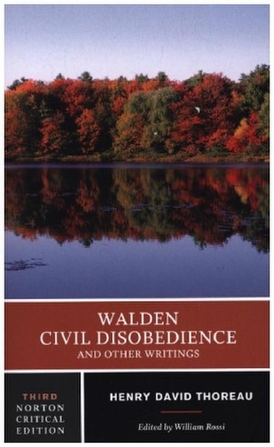 Walden, Civil Disobedience and Other Writings