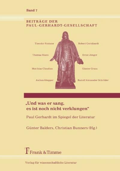 "Und was er sang, es ist noch nicht verklungen"