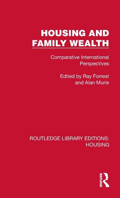 Housing and Family Wealth