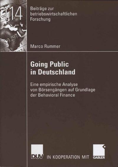 Going Public in Deutschland