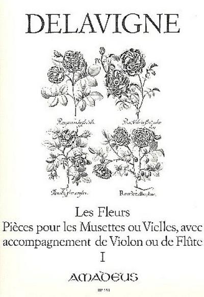 Les Fleurs op.4 Band 1für 2 Blockflöten, (Flöten, Oboen, Violinen)