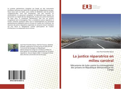 La justice réparatrice en milieu carcéral