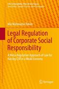 Legal Regulation of Corporate Social Responsibility