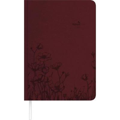 Alpha Edition - Buchkalender Nature Line Flower 2026 - Taschenkalender 15×21 cm 1 Tag/Seite mit Hardcover & umweltfreundlicher Ausstattung, nachhaltiger Terminplaner für Beruf, Schule & Alltag