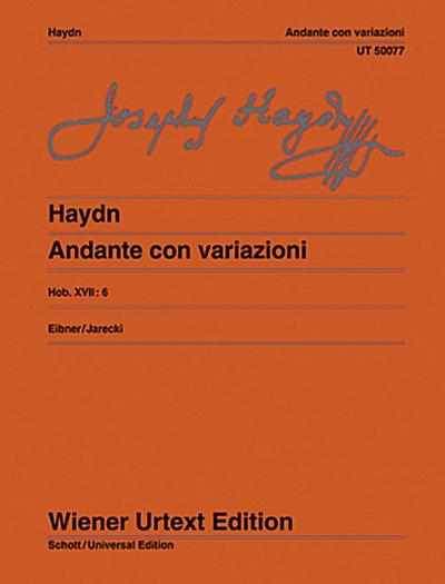 Andante con Variazioni f-Moll