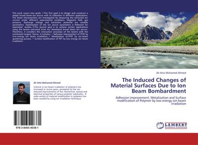 The Induced Changes of Material Surfaces Due to Ion Beam Bombardment