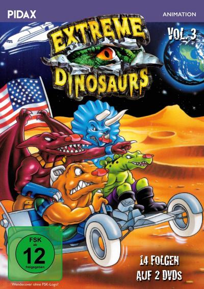 Extreme Dinosaurs. Vol.3, 2 DVD