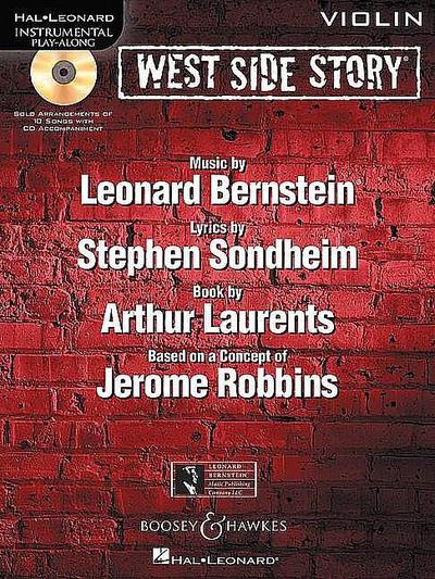West Side Story - Instrumental Play-Along for Violin (Book/Online Audio)