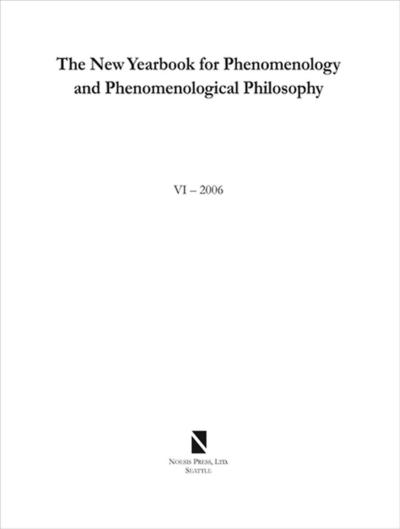 The New Yearbook for Phenomenology and Phenomenological Philosophy